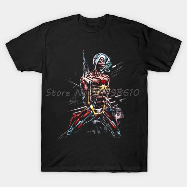 Men t-shirt The Maiden Tshirt Women T Shirt Men Cotton Tees Streetwear Harajuku