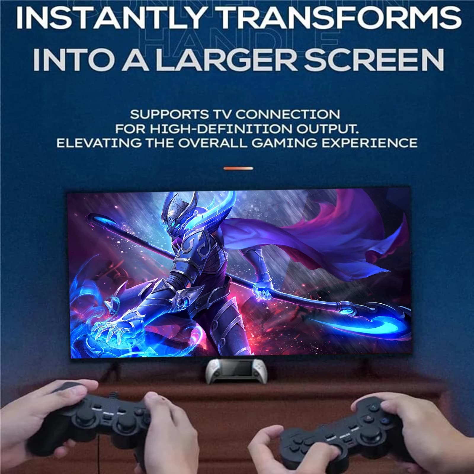 Handheld Game Console 5.5 Inch Screen Retro Handheld Video Game Console with 20000+ Games Game Player for Kids & Adults