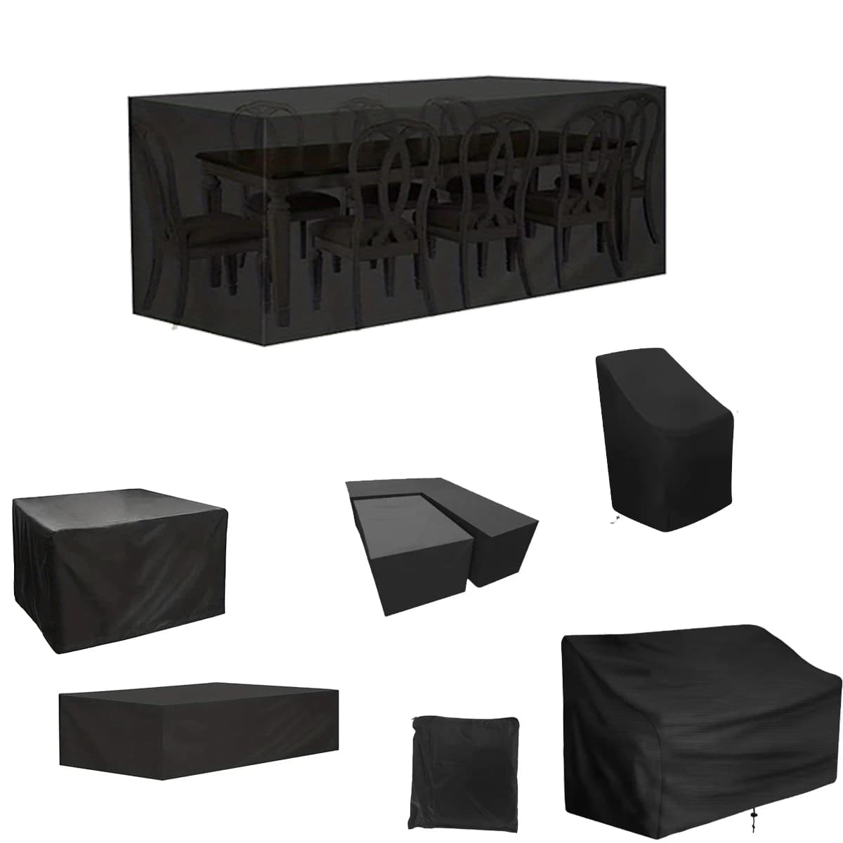 Dust Cover Outdoor Patio Home Cover, Chair Table Coffee Table Cover, Protective Single Sofa Chair Cover