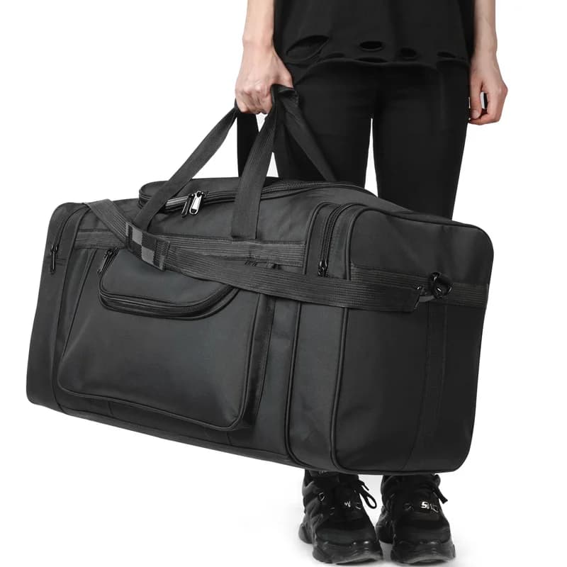 Large Luggage Travel Bag for Men Women Outdoor Sports Fitness Training Camping Oversize Shoulder Crossbody Handbags Duffle Bag
