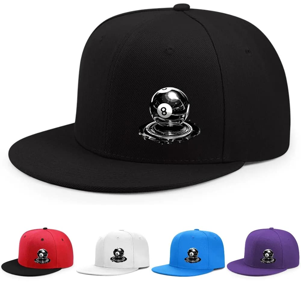 Trendy Urban Casual Flat-Brim Hats for Both Men And Women, Perfect for Everyday Outings And Sporty Styles, a Must-Have for Hip-H