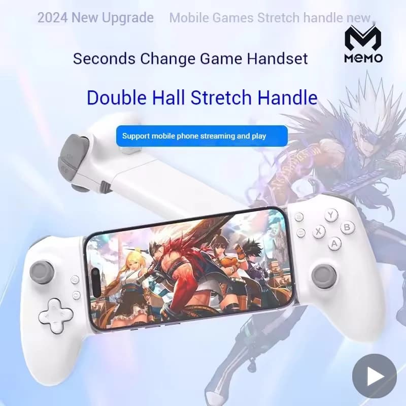 Gamepad Gaming Control For Mobile Android Cell Phone Cellular PC Tablet Hall Effect Joystick Command Type C Game Pad Controller