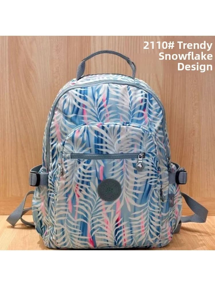 BoBo Large Capacity Waterproof Youth Backpack Casual Simple Style Double Layered Shoulder Bag for High School Students Commuting