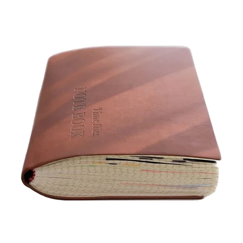 Grid Notebook A5 Travelers Journals School Office Meeting Record Checkered Paper Notepad Handbook Agenda