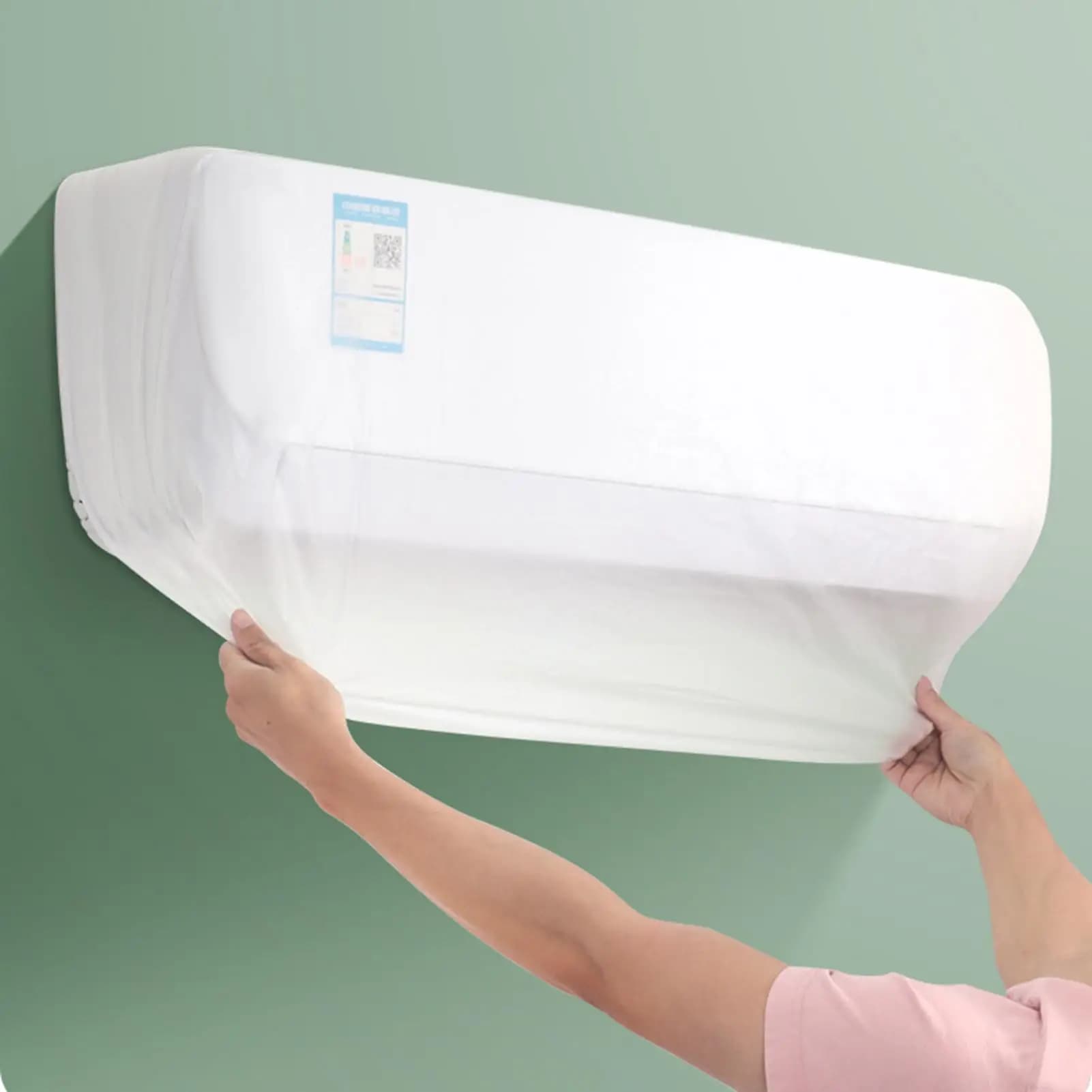 86X31cm/95X31cm Air Conditioner Dust Cover Indoor Air Conditioner Cover All-Inclusive Wall Air Conditioner Dust Cover Protective