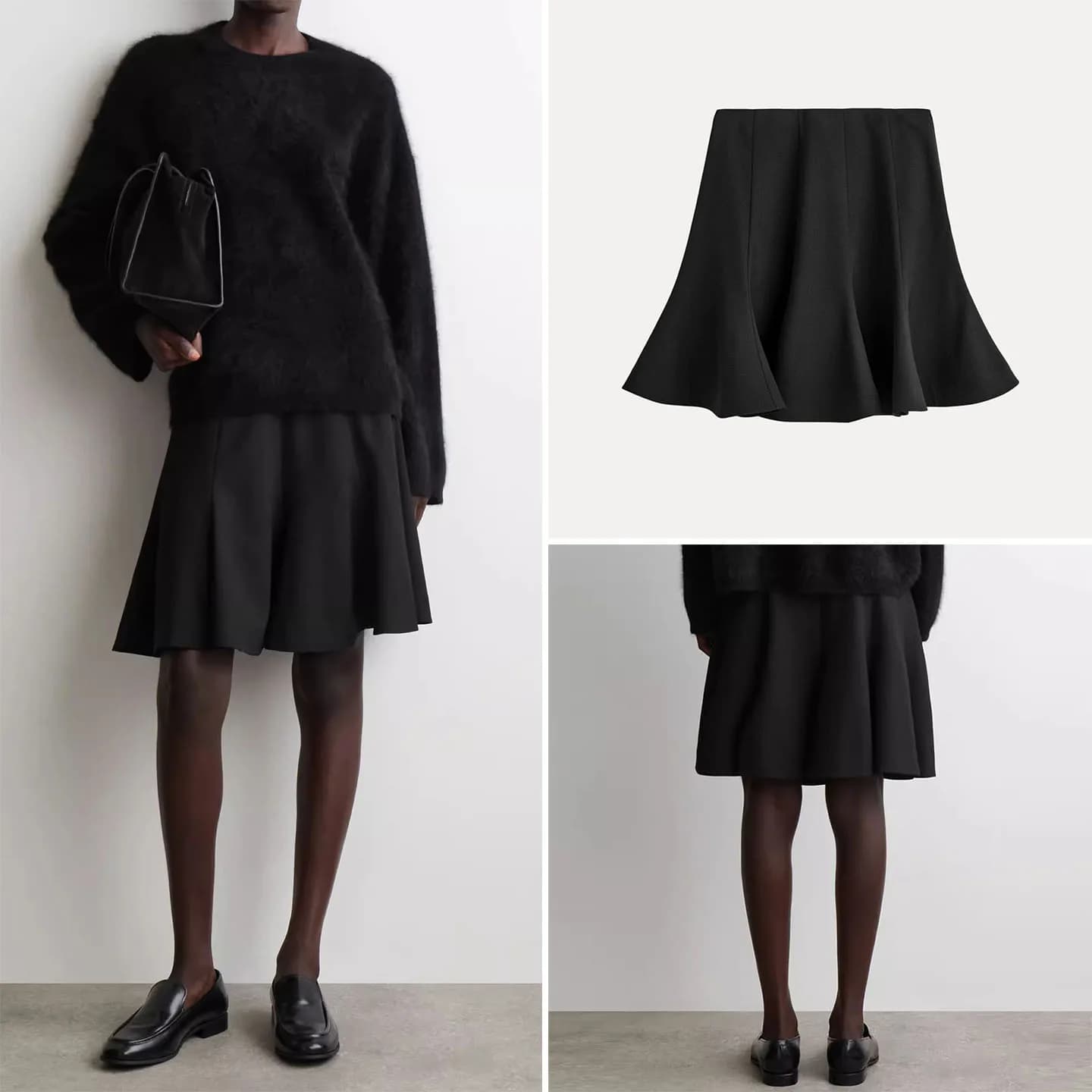 Fashionable Casual Skirt for Women Autumn 2025 Low Waist A-Line Loose Fit Elastic Waist Versatile Dressing Code Other