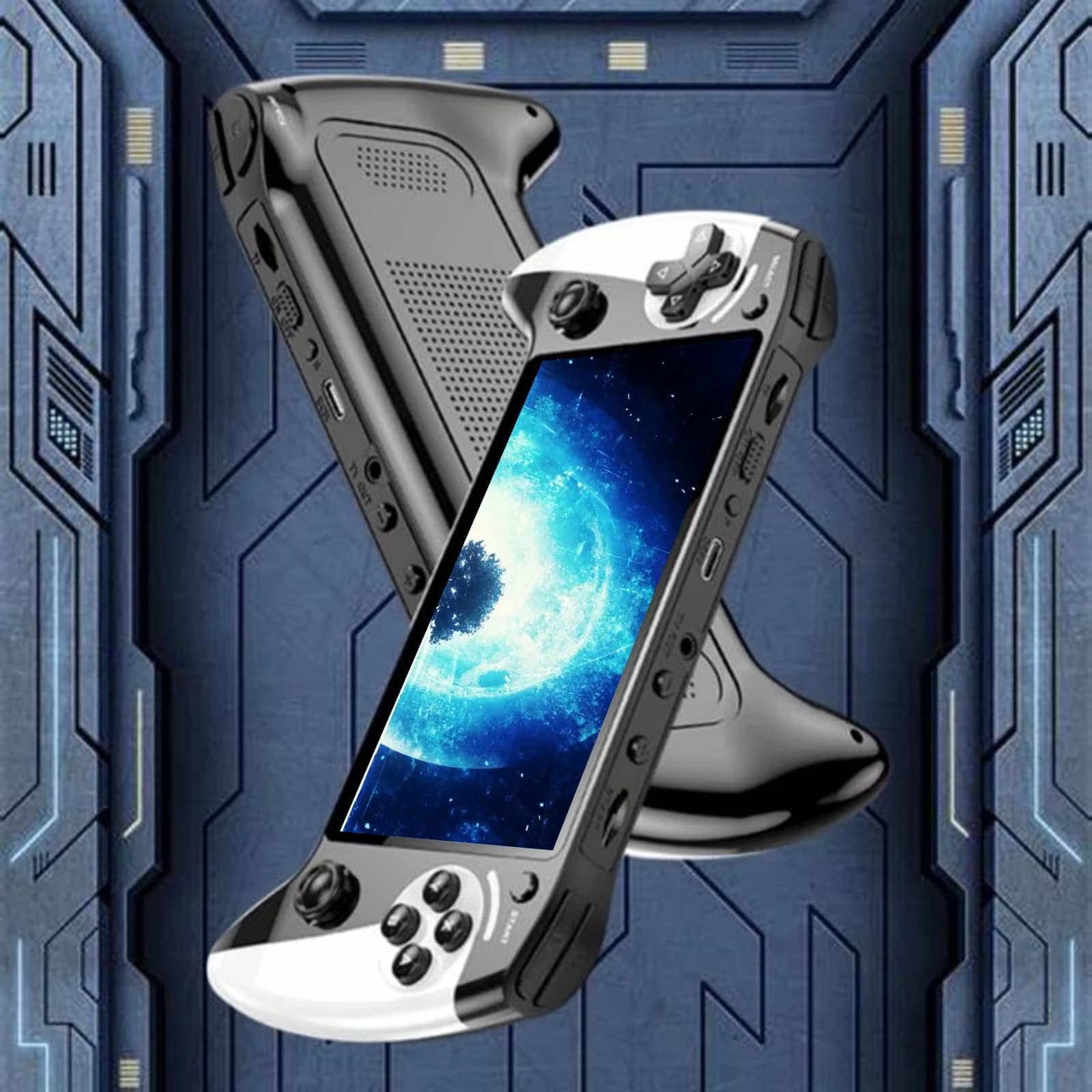 Handheld Game Console 5.5 Inch Screen Retro Handheld Video Game Console with 20000+ Games Game Player Gifts for Kids and Adults