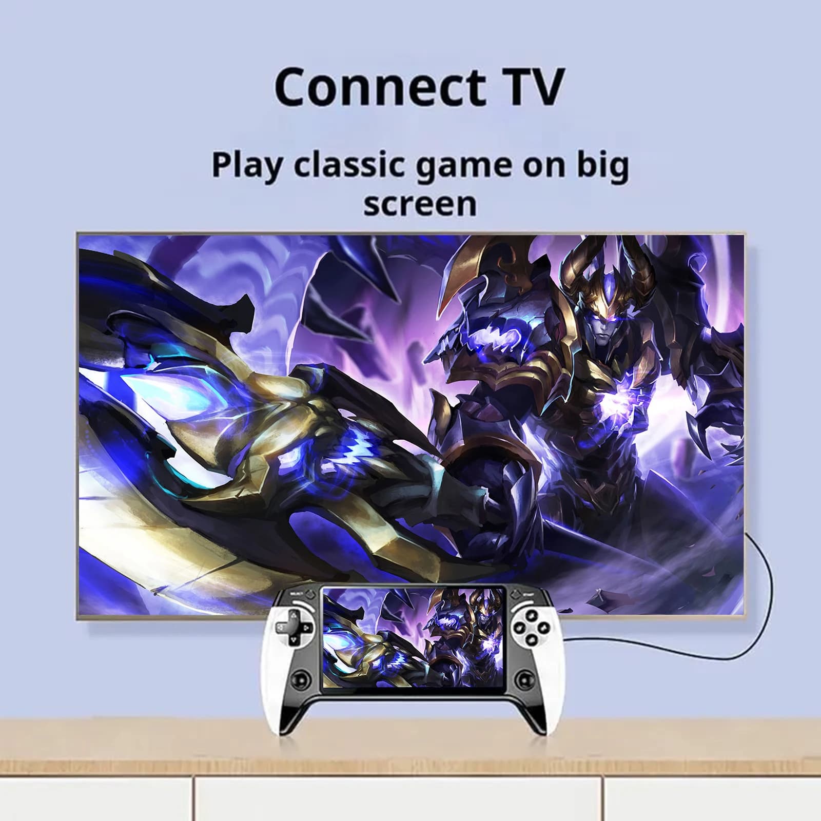 Handheld Game Console 5.5 Inch Screen Retro Gaming Console with 20000+ Games Retro Handheld Video Game Console for Kids & Adults