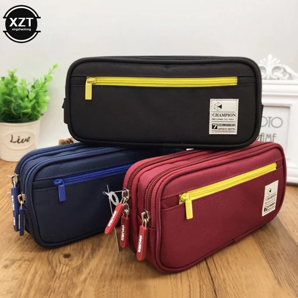 Creative Pencil Case Cute Students Pencil Cases Big Pen Bags Storage Box Boy Girl Kid Large Capacity School Stationery Supplies