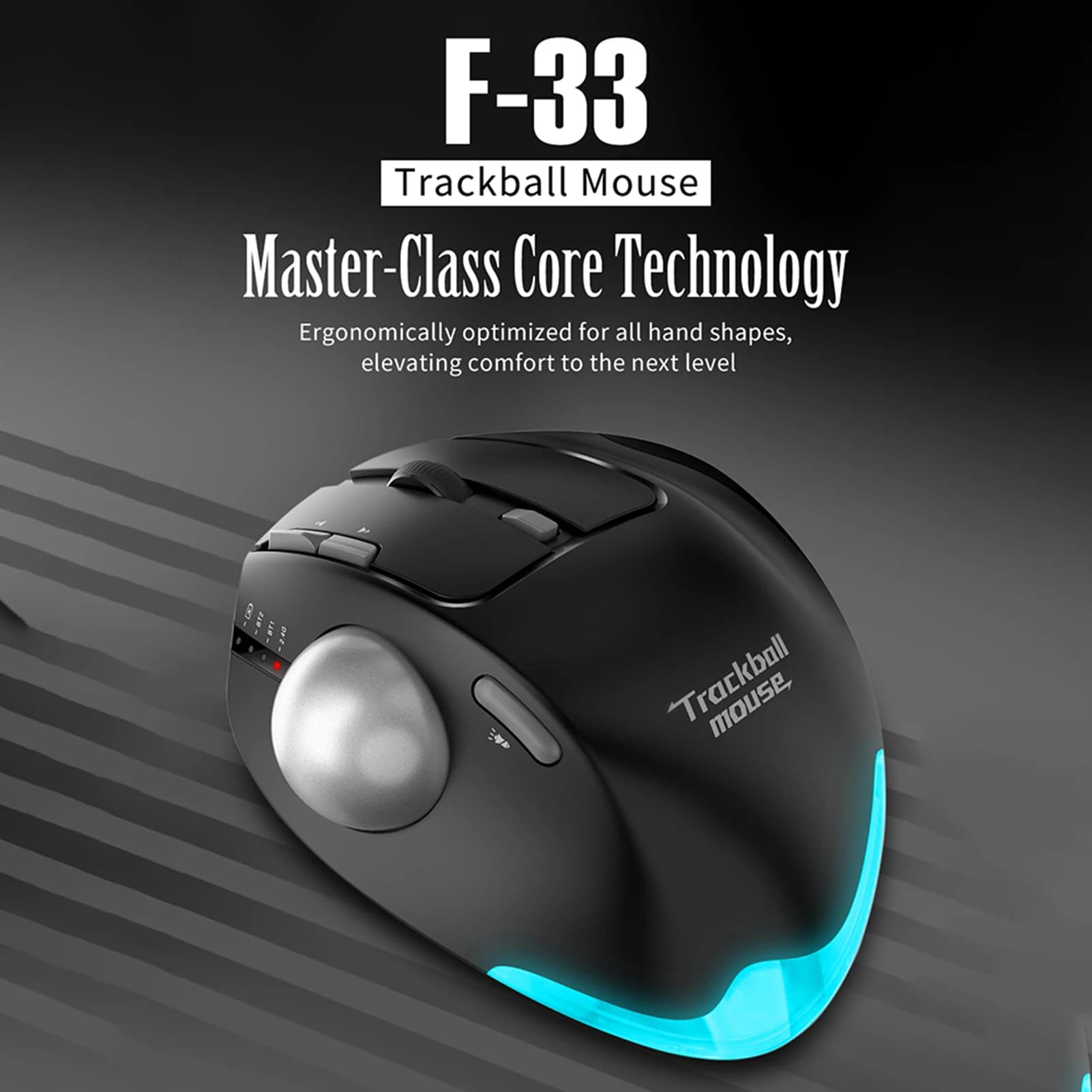 Mice mouse for laptop Mouse Wireless Triple Mode BT RGB Computer Mice with Programmable Adjustable Mouse Angle mouse trackball