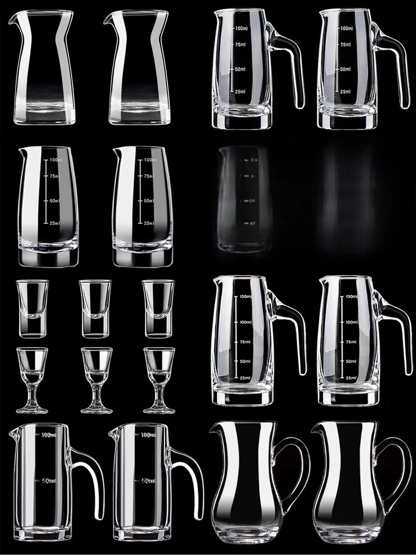 Premium Home Use Liquor Cup Set Wine Decanter Whiskey Glass for White Wine And Red Wine Barware Commercial Use