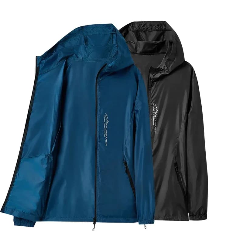 Hiking Skin Jacket Outerwear Coat Camping Rain Jackets Waterproof Sun Protection Fishing Hunting Clothes Quick Dry Sunscreen