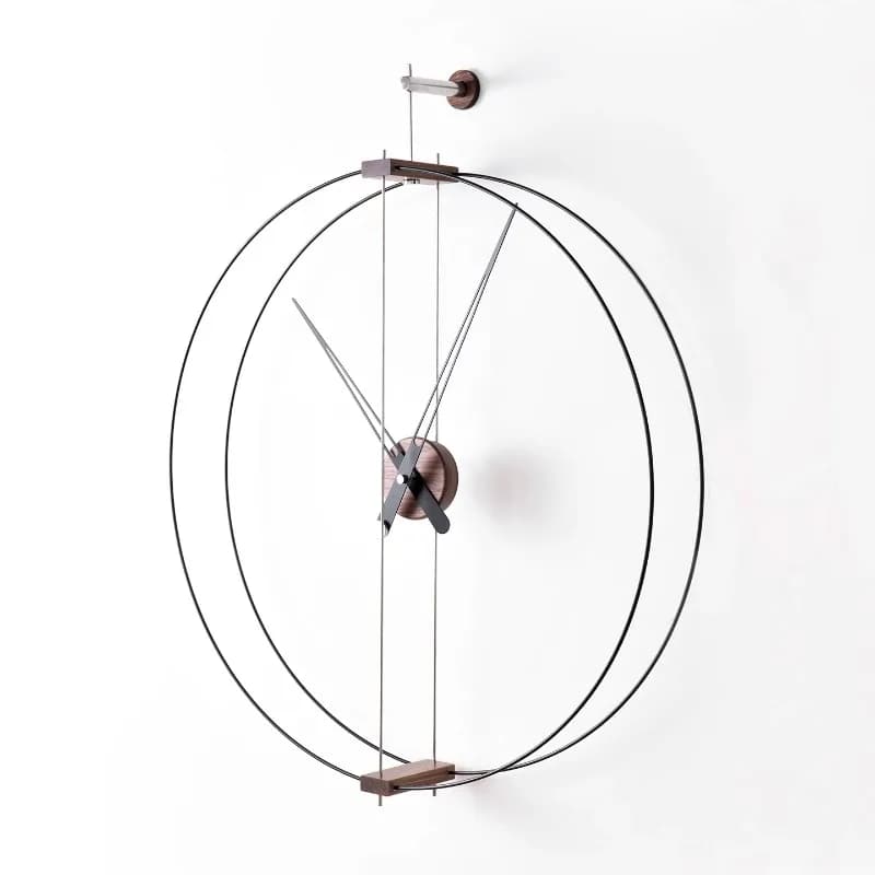 Modern Wall Clocks Metal Clock Watch Minimalist Living Room Clocks Creative Large Clock Elegant Ornaments Home Decorations