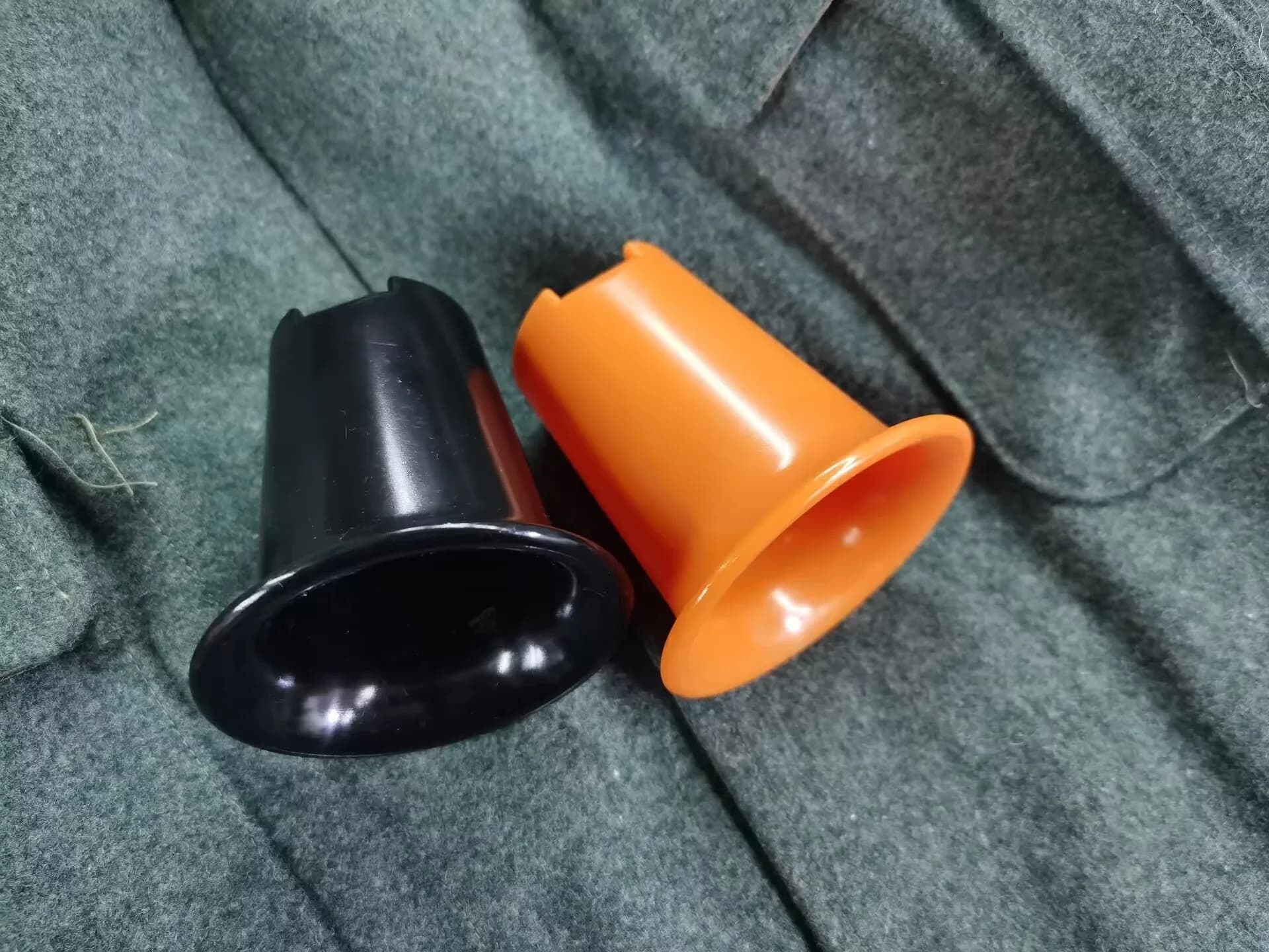 EMD WW2 Black/Orange Water Cup Collectible Vintage Style Drinkware