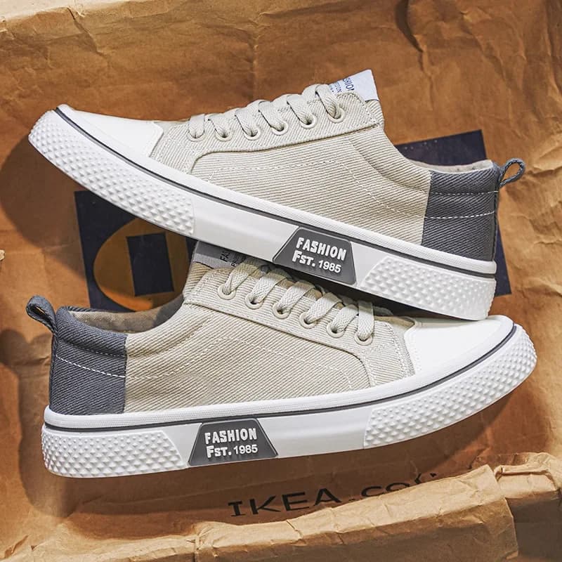 2026 Men Casual Shoes Mens Canvas Shoes for Men Shoes Men Fashion Flats Brand Fashion Men's Driving Sneakers