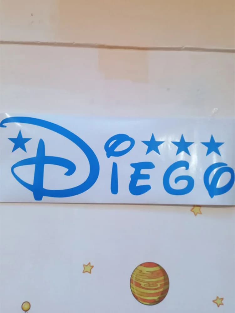 Wall Sticker Star Customized Personalized Name Children Art Home Decor Nursery Kids Room Vinyl Sticker Decal Removable Wall